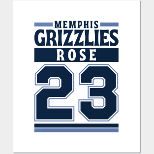 Memphis Grizzlies Rose 23 Limited Edition Posters and Art